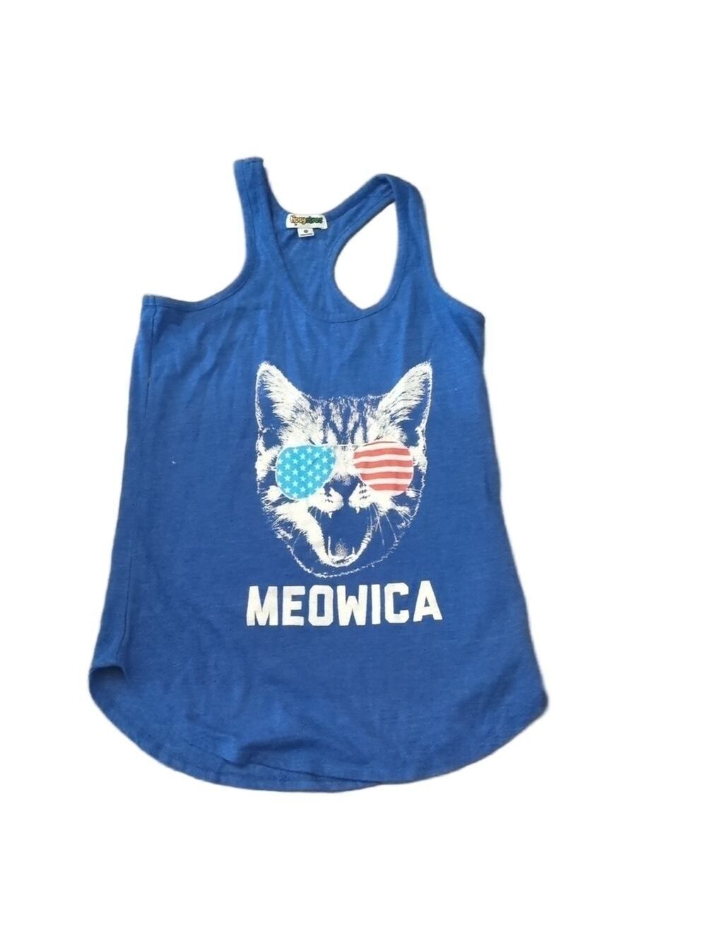 Tipsy elves meowica racer back tank size XS